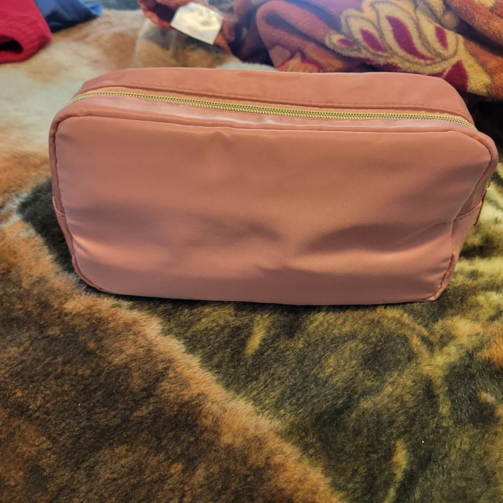 SKIN Pink Cosmetic Bag. NWOT
